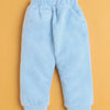 Pink & Sky Blue Girls Full Sleeves Sweatshirt & Jogger Set