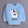 Blue Boys Full Sleeves Sweatshirt & Jogger Set