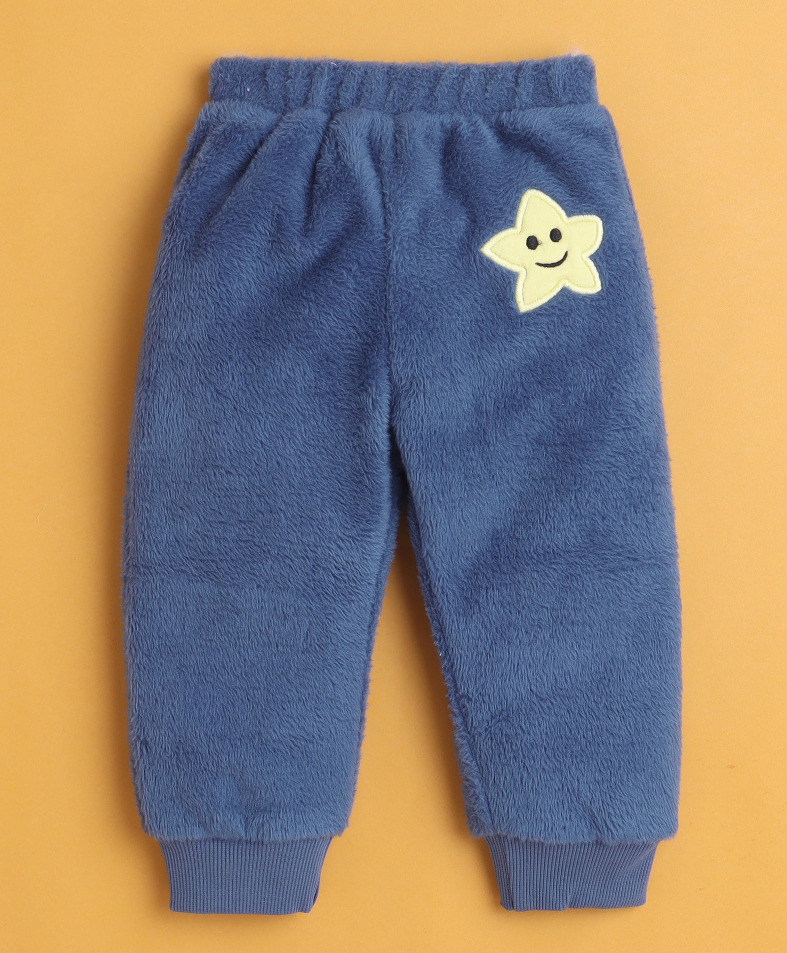 Sea Green & Blue Boys Full Sleeves Sweatshirt & Jogger Set