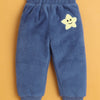 Sea Green & Blue Boys Full Sleeves Sweatshirt & Jogger Set
