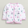 Lilac & White Baby Girls Full Sleeves Jabla & Pyjama Set