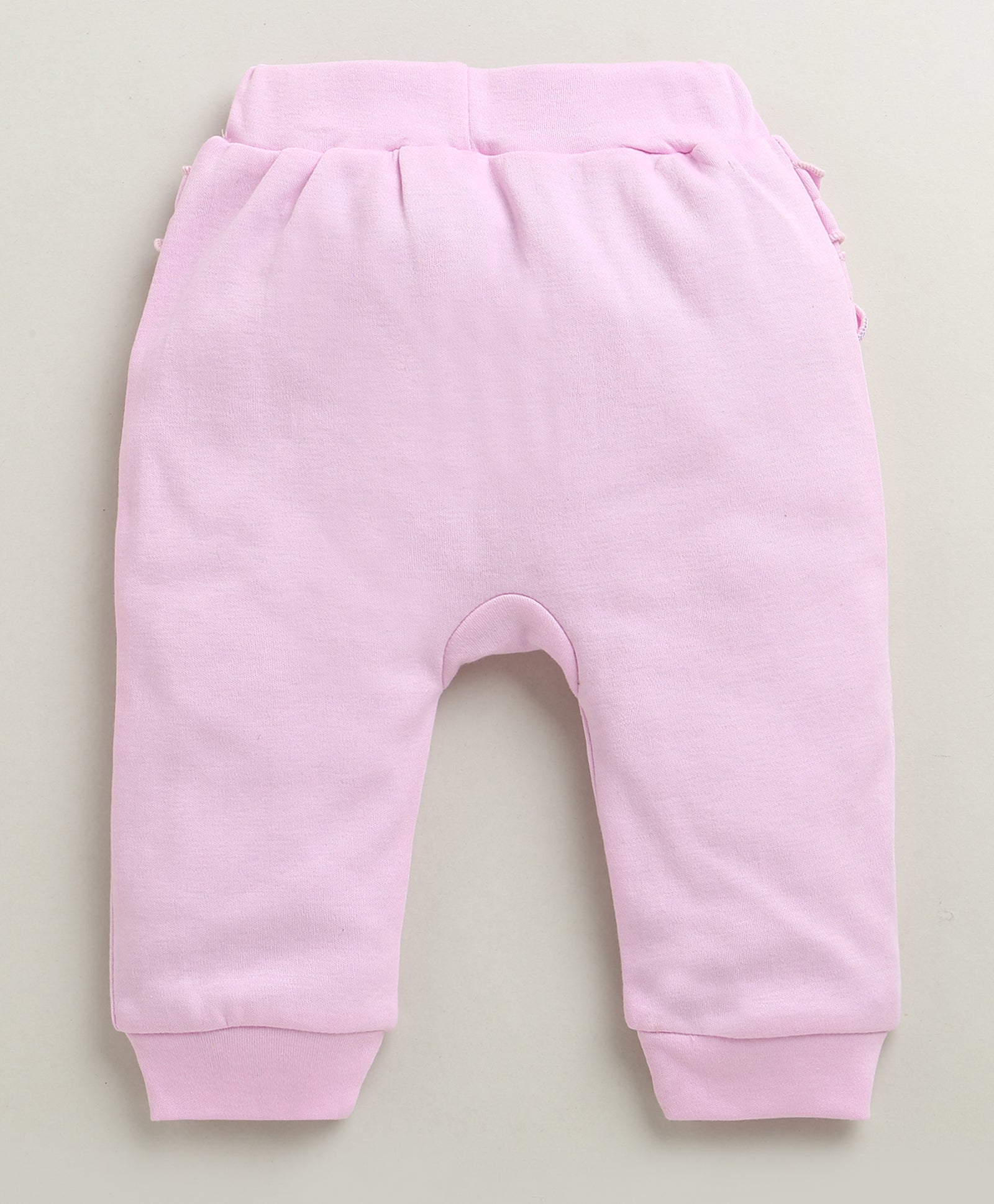 Lilac & White Baby Girls Full Sleeves Jabla & Pyjama Set