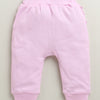 Lilac & White Baby Girls Full Sleeves Jabla & Pyjama Set
