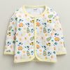 Yellow & White Baby Boys Full Sleeves Jabla & Pyjama Set