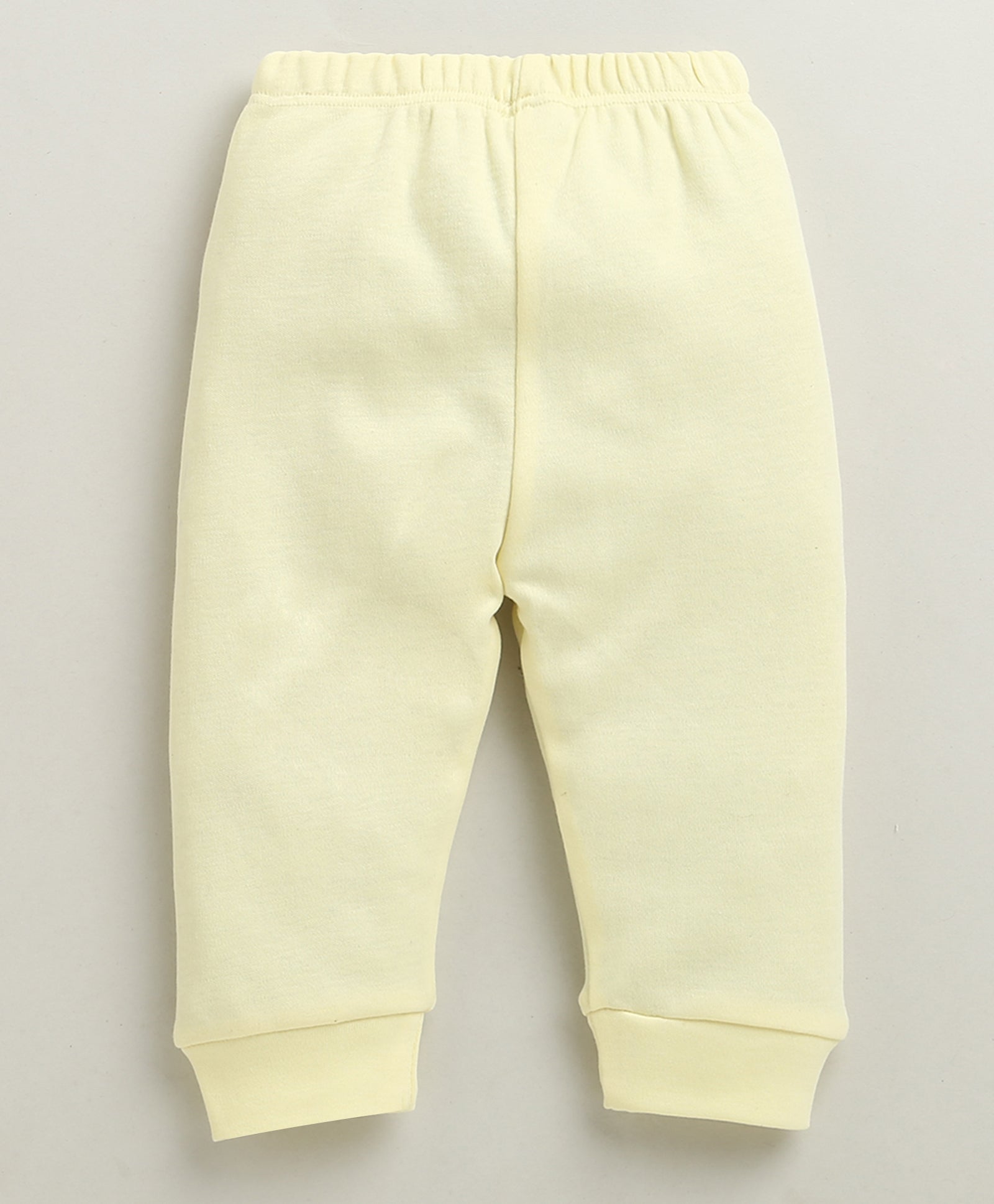 Yellow & White Baby Boys Full Sleeves Jabla & Pyjama Set