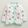 Mint Green & White Baby Boys Full Sleeves Jabla & Pyjama Set