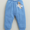 Blue & White Baby Boys Full Sleeves Jabla & Pyjama Set