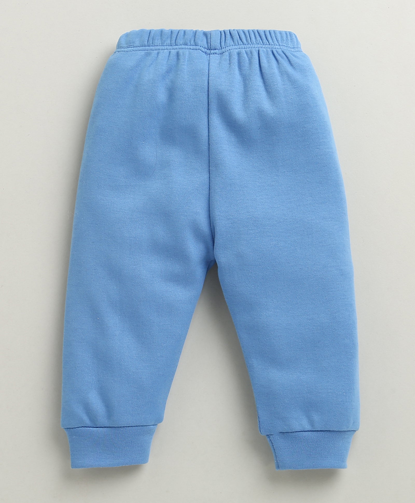 Blue & White Baby Boys Full Sleeves Jabla & Pyjama Set