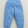 Blue & White Baby Boys Full Sleeves Jabla & Pyjama Set