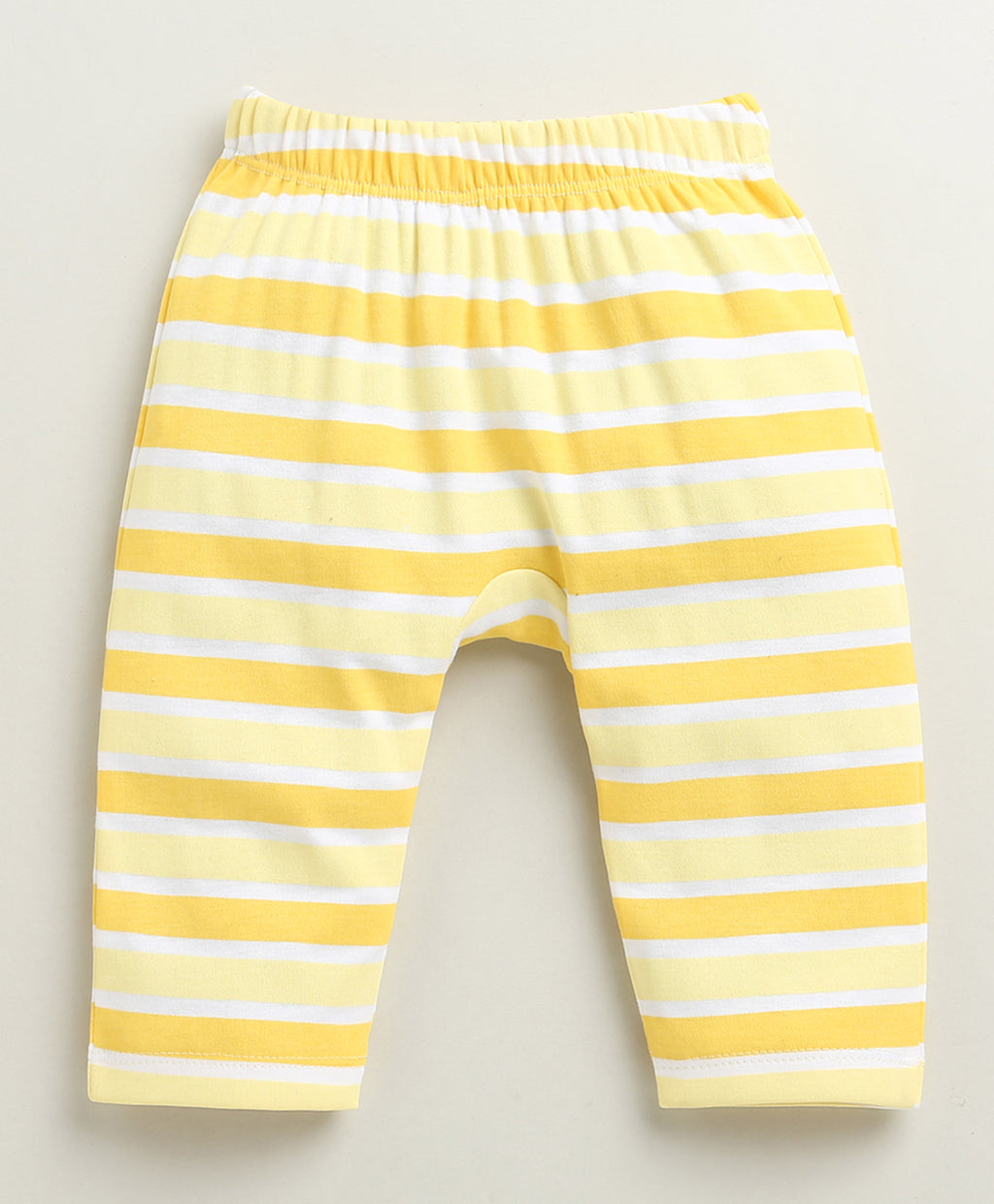 Bumzee Sky Blue & Yellow Animal Print Diaper Pants, Pack of 2, 100% Cotton