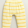 Sky Blue & Yellow Baby Boys Diaper Pants / Leggings / Pyjamas Pack Of 2