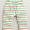 Peach & Multi Baby Boys Diaper Pants / Leggings / Pyjamas Pack Of 2
