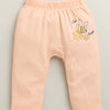 Peach & Pink Baby Girls Diaper Pants / Leggings / Pyjamas Pack Of 2