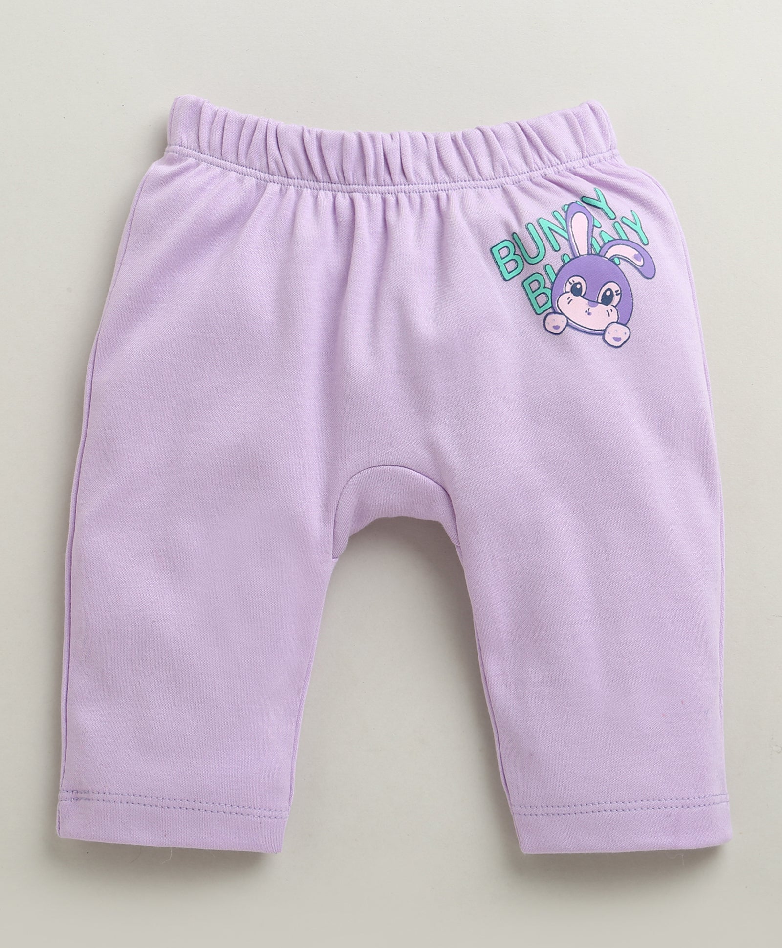 Lilac & Lavender Baby Girls Diaper Pants / Leggings / Pyjamas Pack Of 2