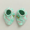 Mint Green Boys Cotton Cap Mitten Bootie Set