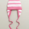 Pink & Peach Girls Cotton Pack Of 2 Cap With Ear Flap