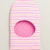 Peach & Pink Girls Cotton Pack Of 2 Monkey Cap