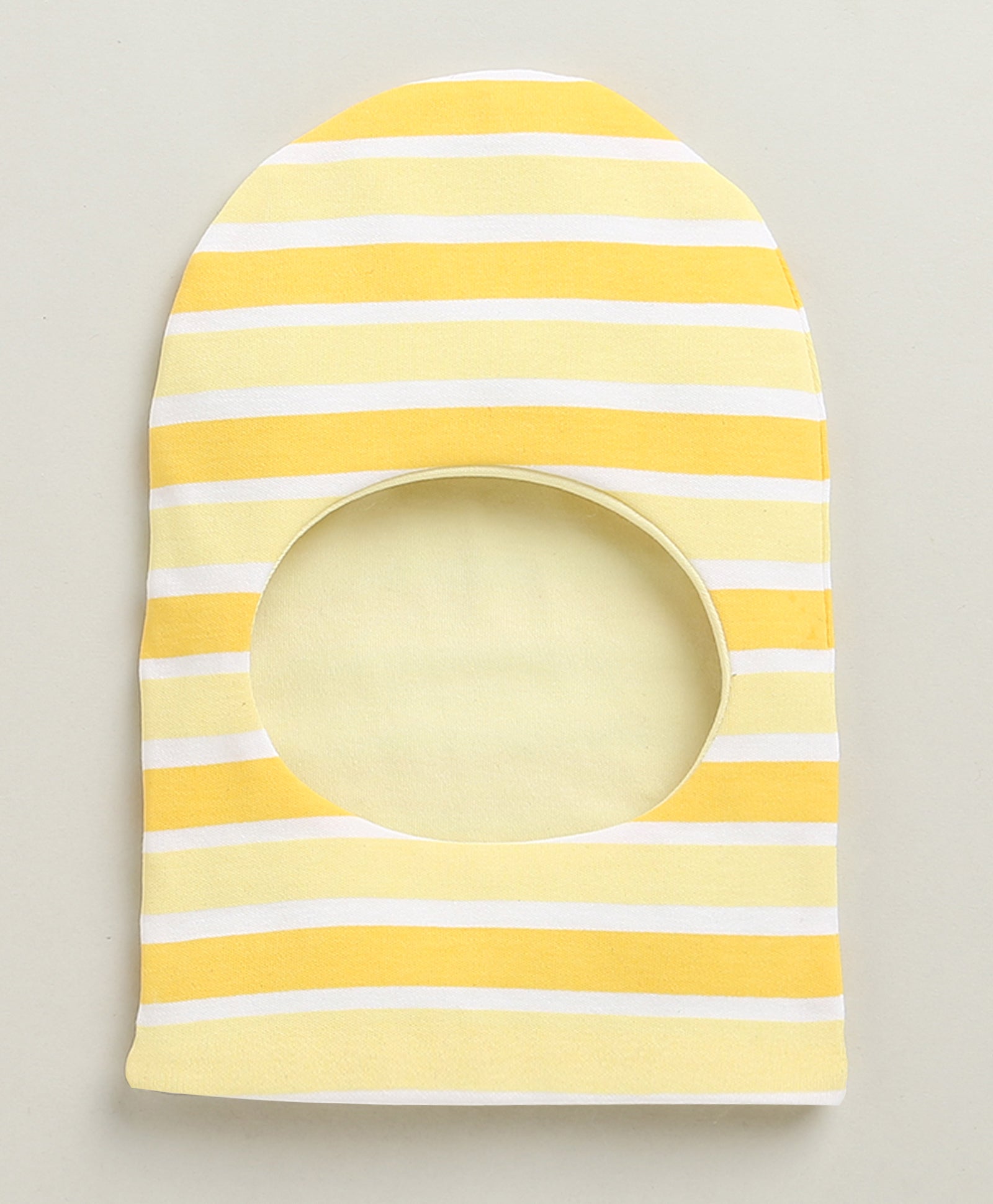 Sky Blue & Yellow Boys Cotton Pack Of 2 Monkey Cap