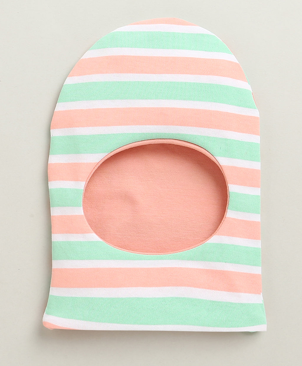 Bumzee White & Multi Animal Print Cap, Pack of 2, 100% Cotton