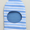 White & Blue Boys Cotton Pack Of 2 Monkey Cap