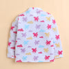 White Girls Full Sleeves Cotton Night Suit