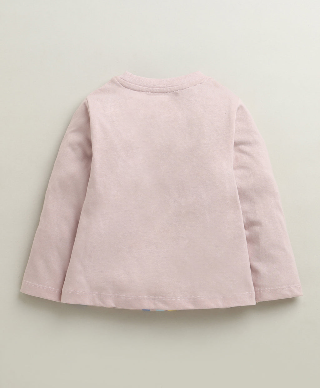 Bumzee Dusty Pink Graphic Print T-Shirt & Pyjama Set, Full Sleeves, 100% Cotton (Style Peb10987)
