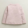Dusty Pink Girls Full Sleeves Cotton T-Shirt & Pyjama Set