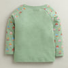 Green Boys Full Sleeves Cotton T-Shirt & Pyjama Set