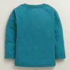 BUMZEE Beige & Teal Boys Full Sleeves Cotton T-Shirts Pack Of 2