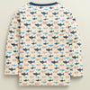 BUMZEE Beige & Teal Boys Full Sleeves Cotton T-Shirts Pack Of 2