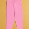 Girls Leggings Pink & White Pack of 2