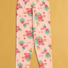 Girls Leggings Pink & Peach Pack of 2