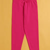 Girls Leggings Pink & White Pack of 2