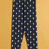 Girls Leggings Peach & Navy Pack of 2