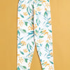 Girls Leggings Green & White Pack of 2