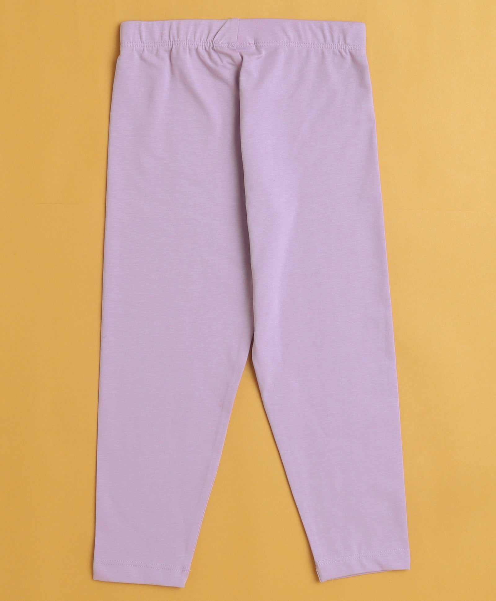 Girls Leggings Lavender & White Pack of 2