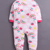 Pink & Baby Pink Baby Girls Full Sleeves Sleepsuit Pack Of 3