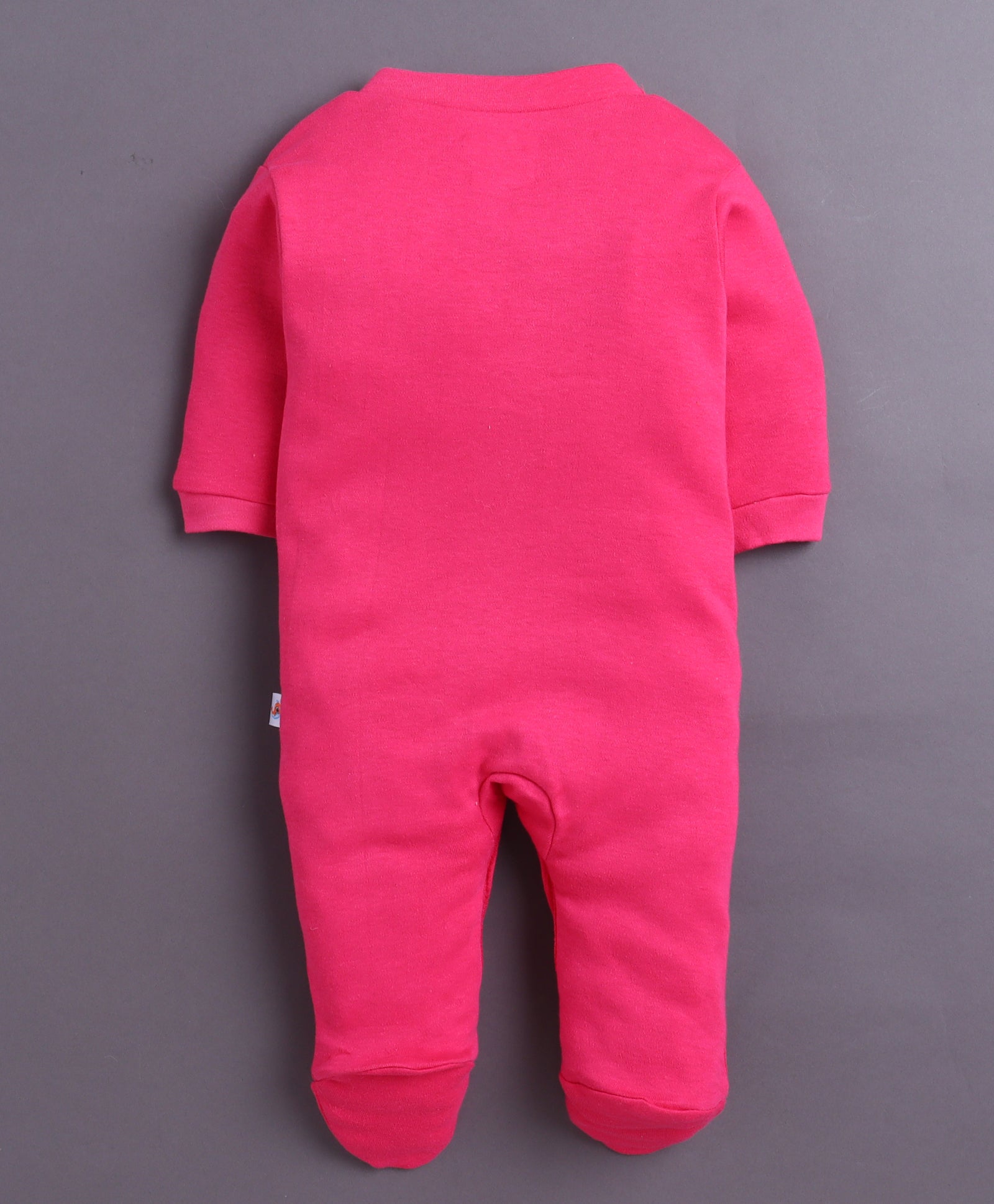 Pink & Baby Pink Baby Girls Full Sleeves Sleepsuit Pack Of 3