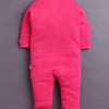 Pink & Baby Pink Baby Girls Full Sleeves Sleepsuit Pack Of 3
