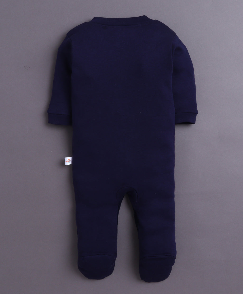Bumzee Navy & White Graphic Print Sleepsuit, Pack of 3, Full Sleeves, 100% Cotton (Style Peb11017)