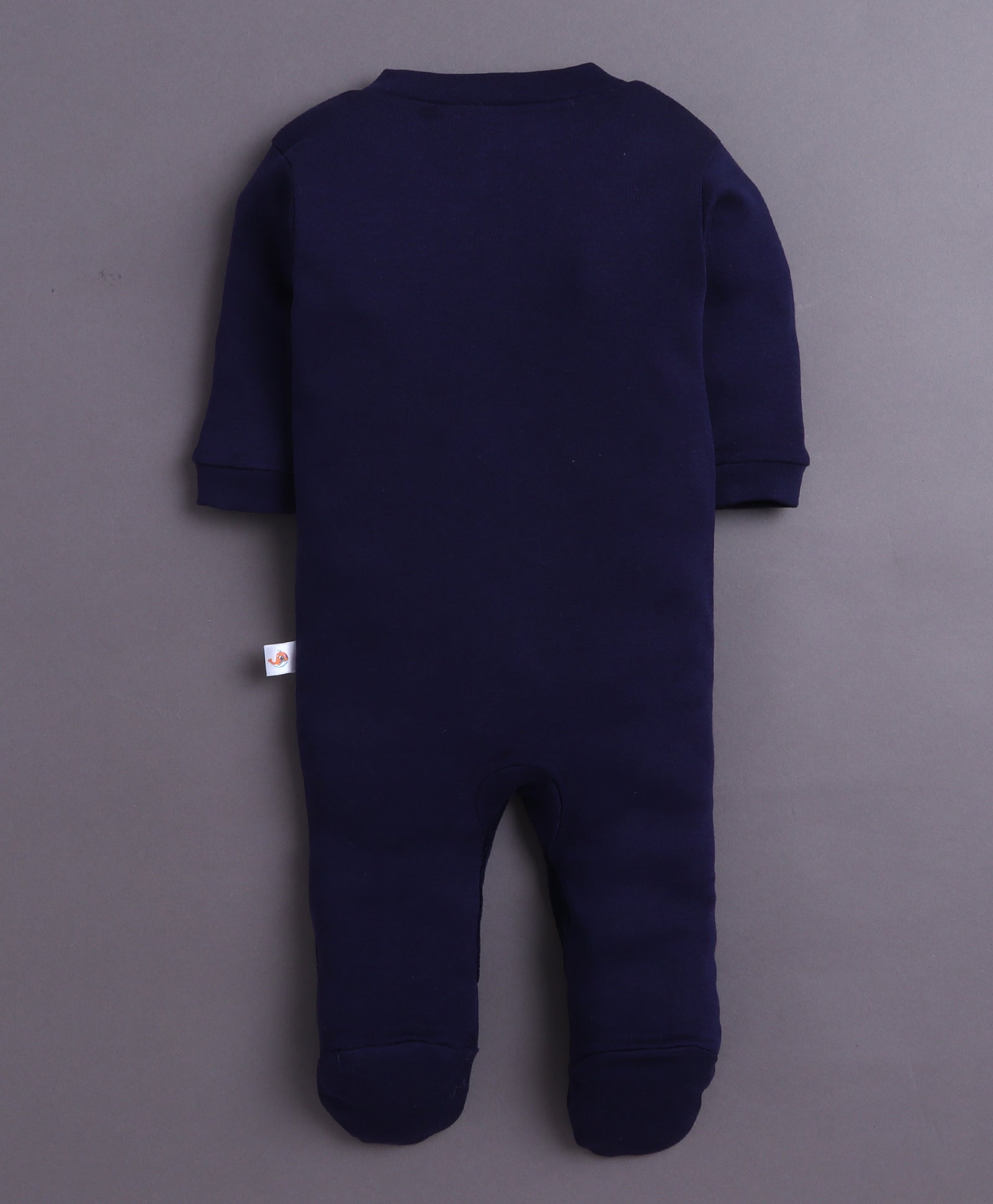 Navy & White Baby Boys Full Sleeves Sleepsuit Pack Of 3