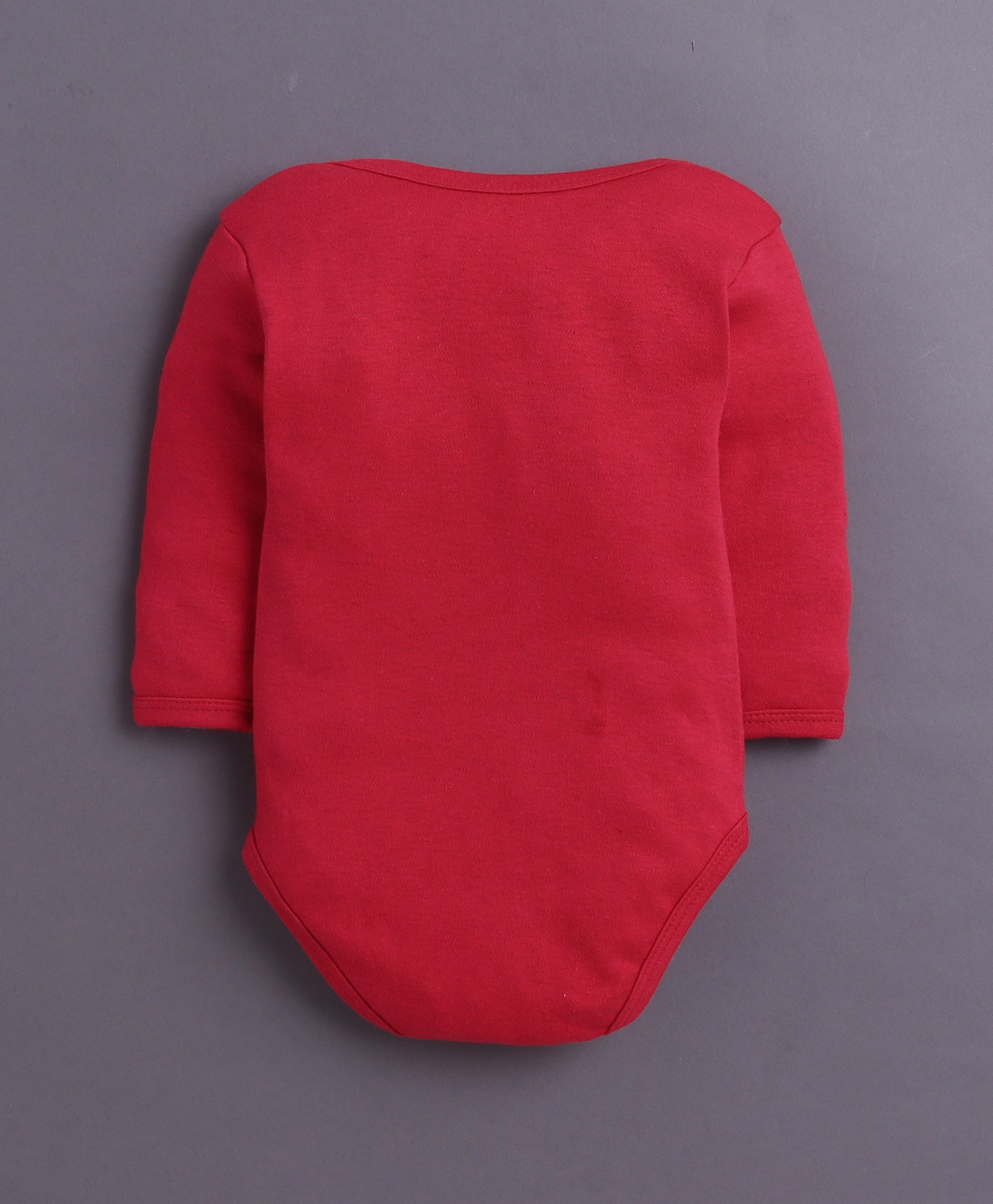 Red & White Baby Boys Full Sleeves Cotton Bodysuit / Onesies Pack Of 3
