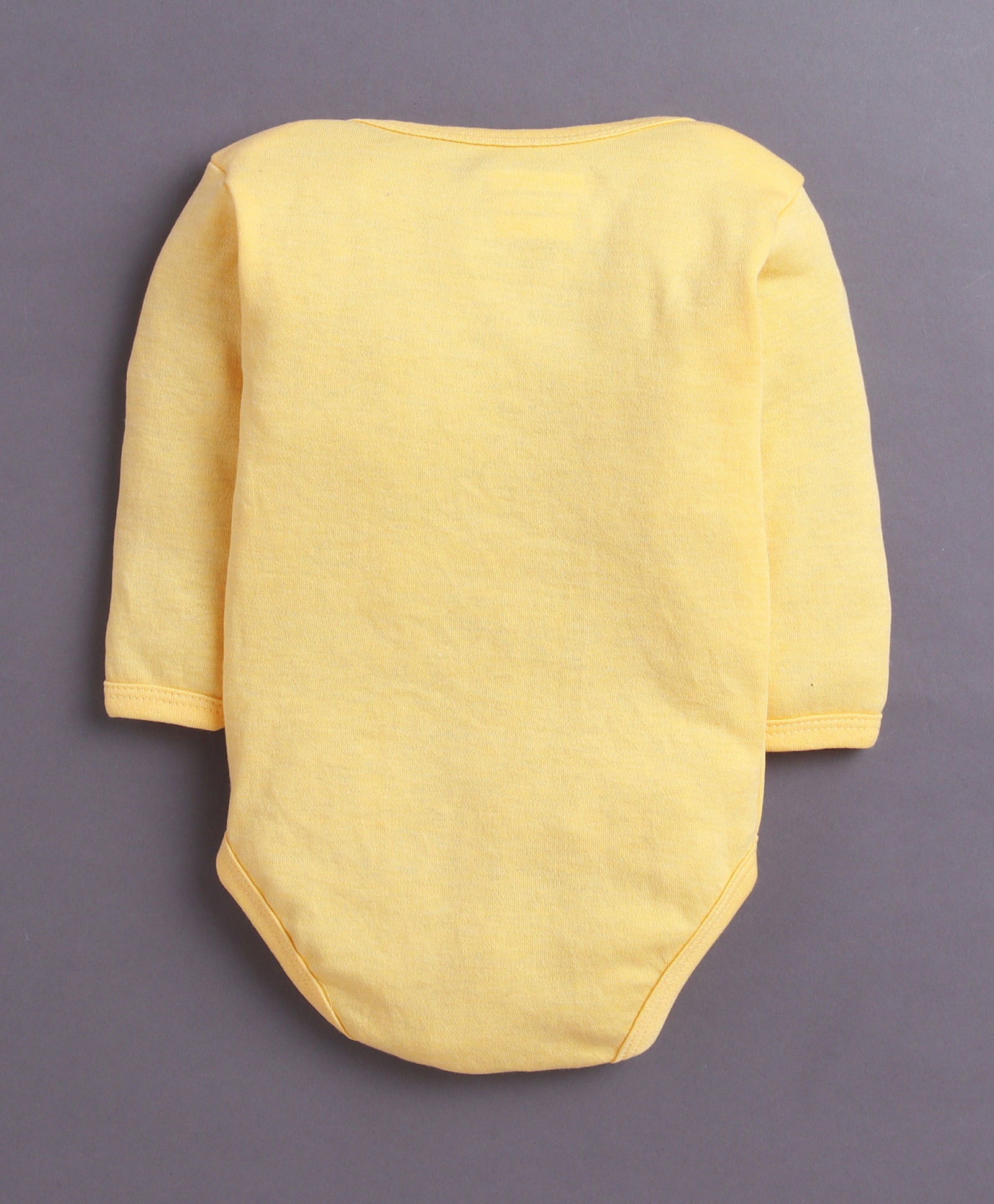 Yellow & White Baby Girls Full Sleeves Cotton Bodysuit / Onesies Pack Of 3