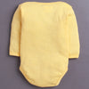 Yellow & White Baby Girls Full Sleeves Cotton Bodysuit / Onesies Pack Of 3