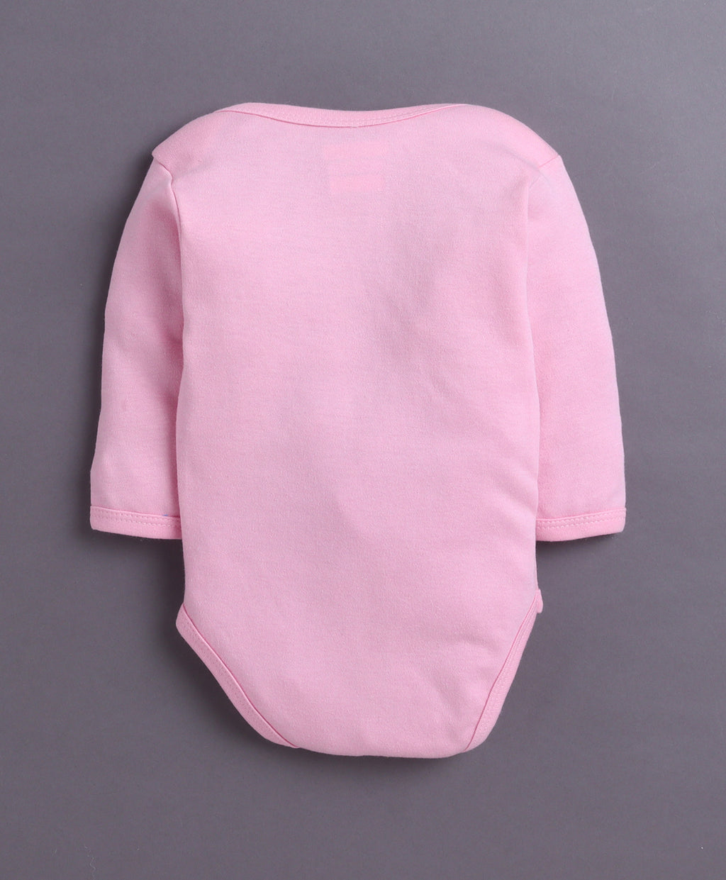 Bumzee Pink & White Graphic Print Bodysuit, Pack of 3, Full Sleeves, 100% Cotton, Onesie (Style Peb11029)