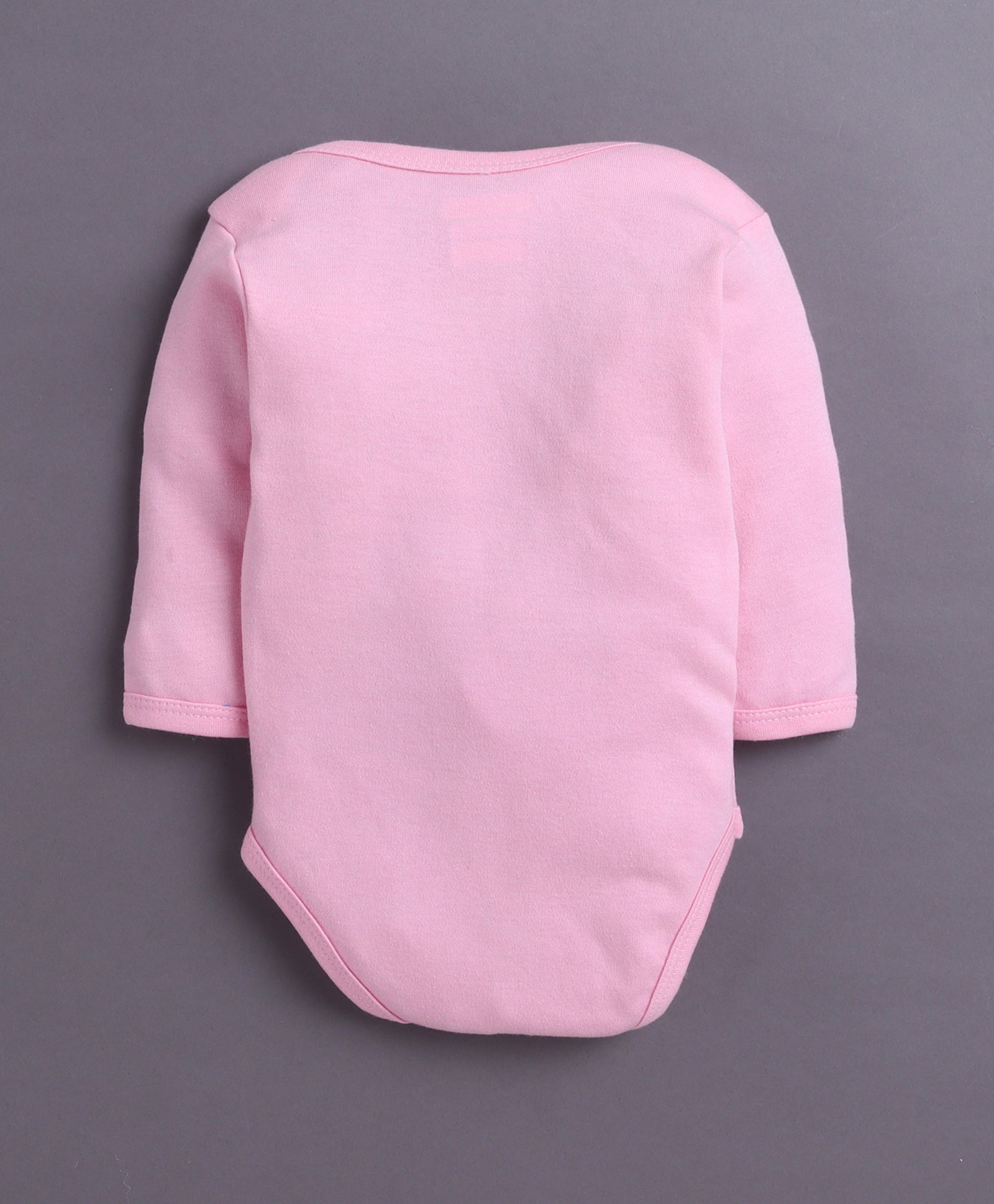 Pink & White Baby Girls Full Sleeves Cotton Bodysuit / Onesies Pack Of 3