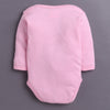Pink & White Baby Girls Full Sleeves Cotton Bodysuit / Onesies Pack Of 3