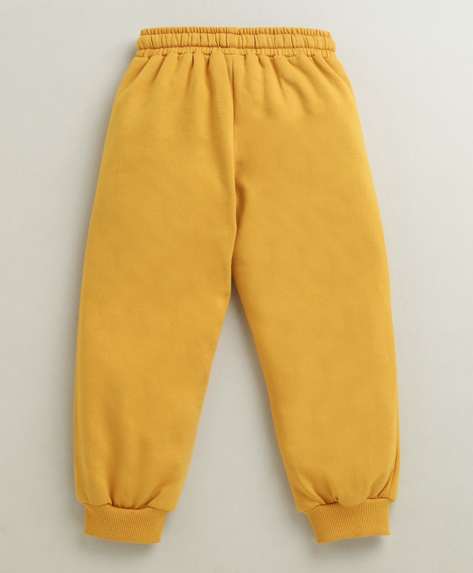 Mustard Boys Cotton Full Length Jogger