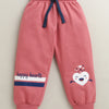 Pink Girls Cotton Jogger