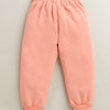 Peach Girls Cotton Jogger